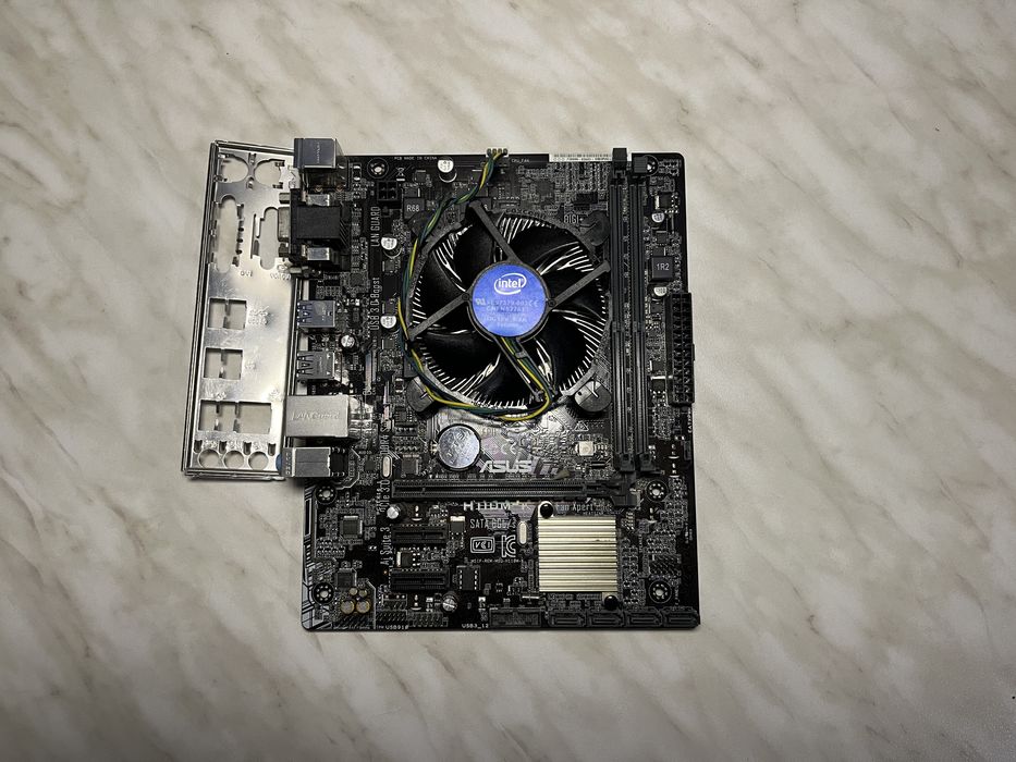 Комлект ASUS H110M-K + Intel Core i5-6500 + кулер.