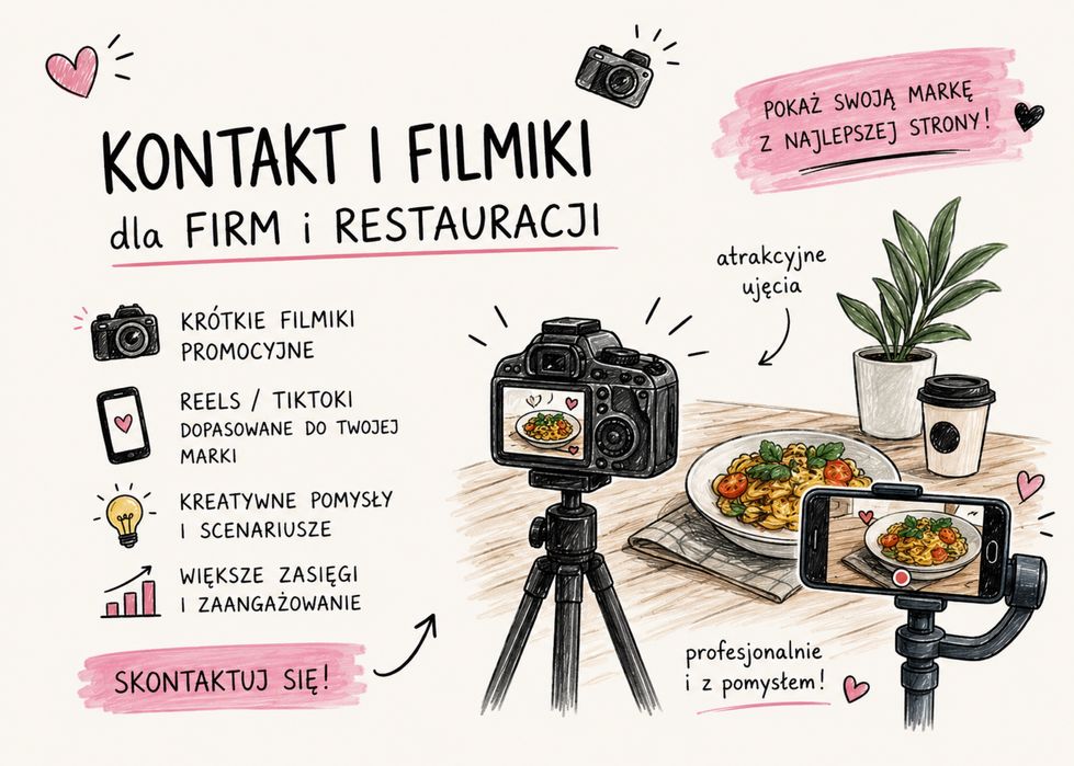 Tworzę Reels / TikToki dla firm | Nowoczesne filmiki do social media