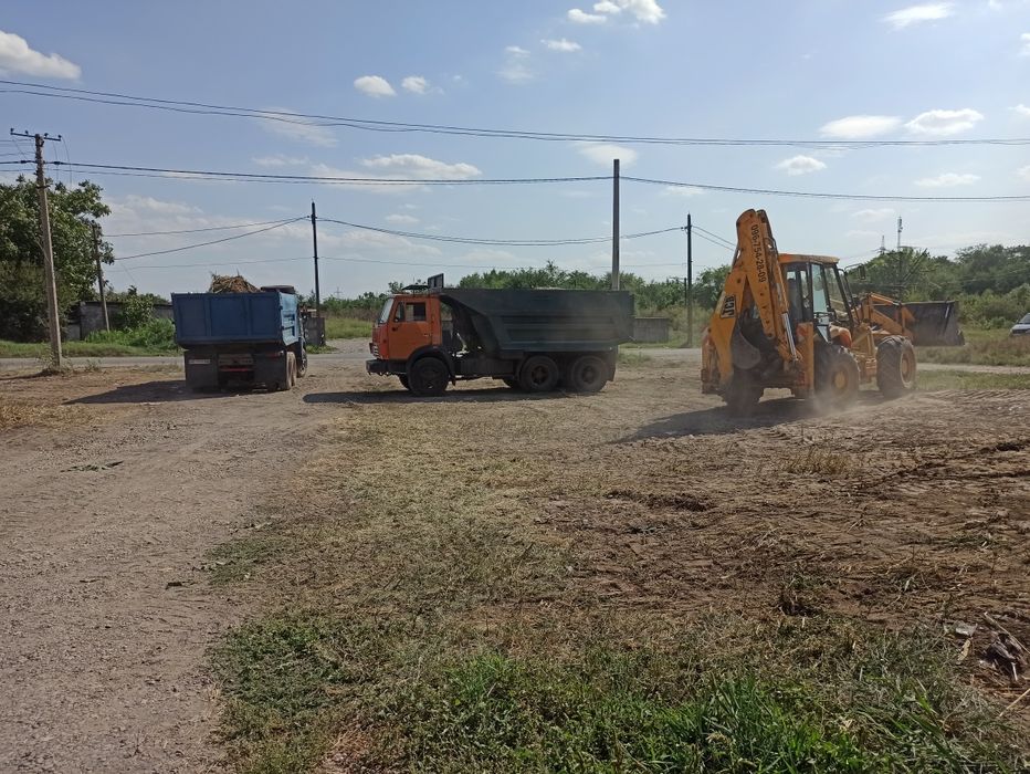 Вывоз строительного мусора. Аренда КамАЗа самосвала