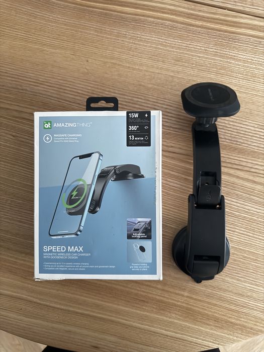 Автотримач для телефону магнітний AMAZINGthing Speed ​​Max Car Charger