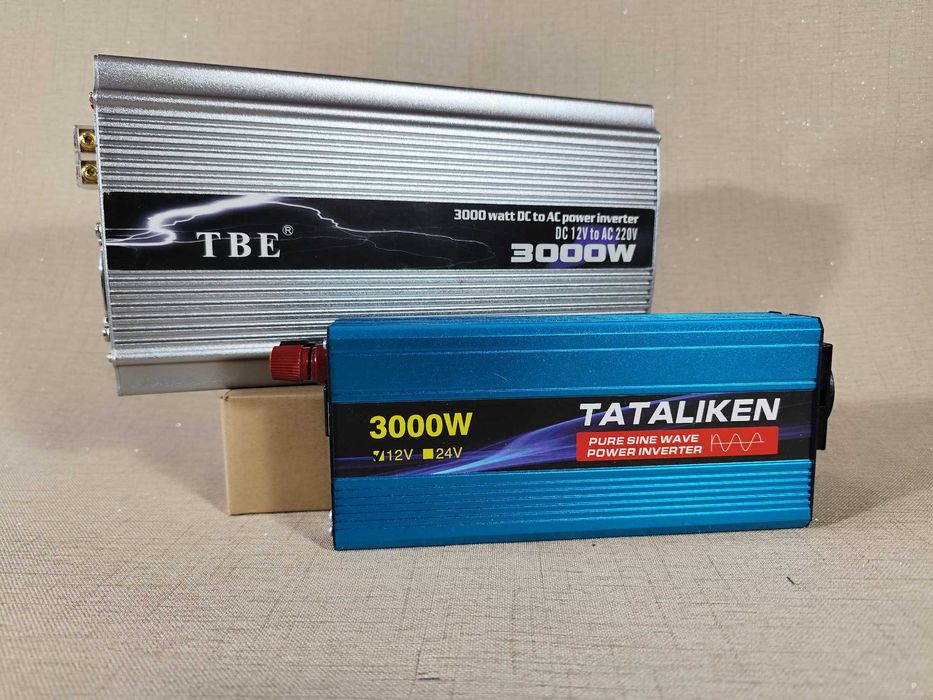 Инверторы 12V-220V на 3000W и 6000W | Чистый синус и Мощный TBE