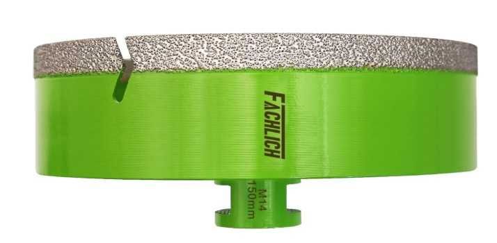 Otwornica diamentowa do gresu 150mm M14 FACHLICH