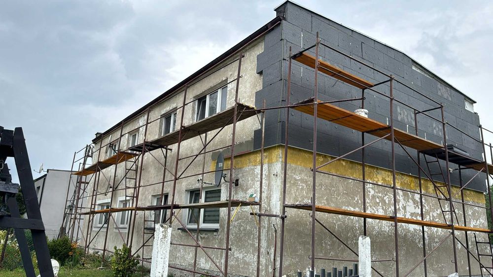 Rusztowanie elewacyjne Poznańskie 250 m2 PROMOCJA ! Nowe! Producent!