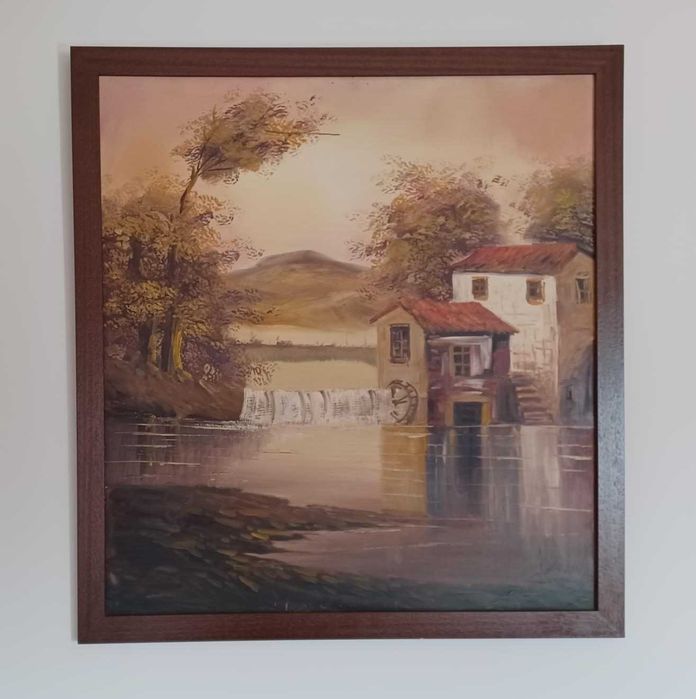 Quadro e Moldura "Moinho"