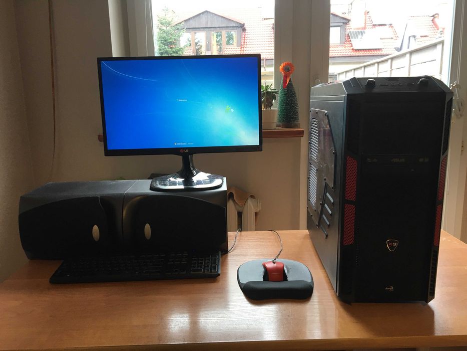 Komputer Gamingowy I7-4770K/GTX1060/Ram 16GB + Monitor 22