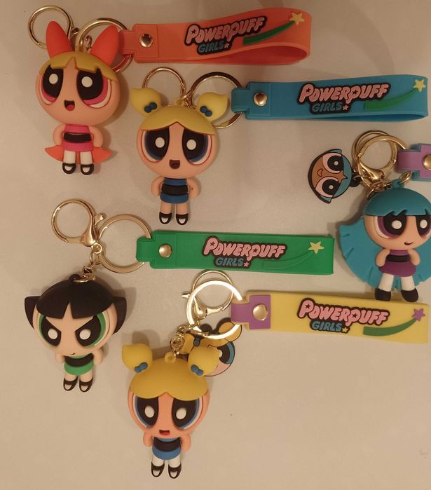 Atomówki Powerpuff Girls Brelok