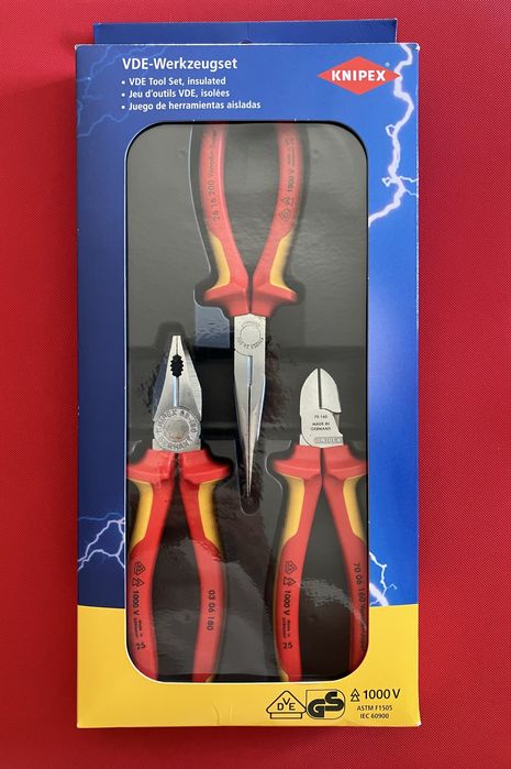 Conjunto Alicates VDE knipex