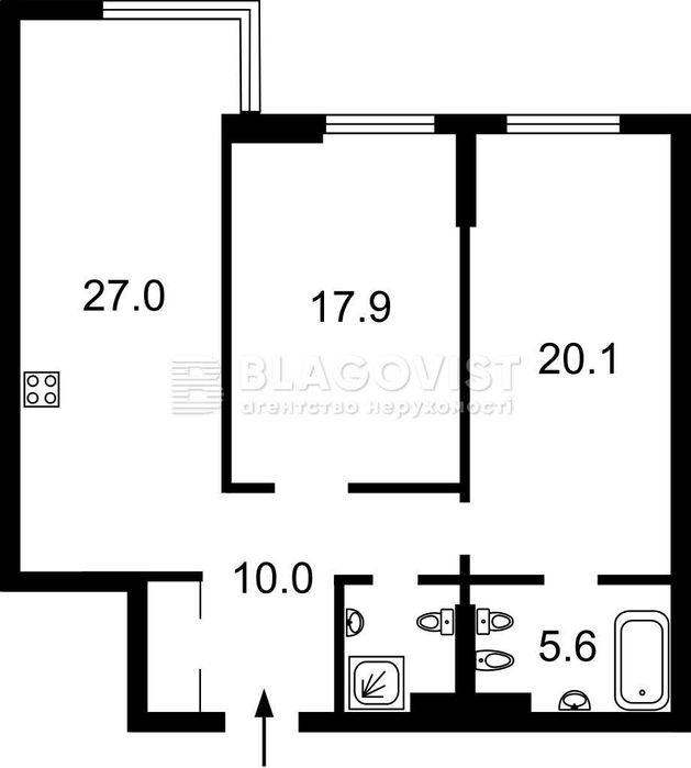 Продаж 2к квартира ЖК Edelweiss House Едельвейс Звіринецька 70а