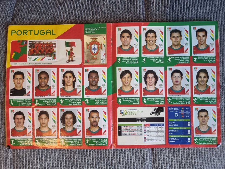 Caderneta Mundial Germany 2006