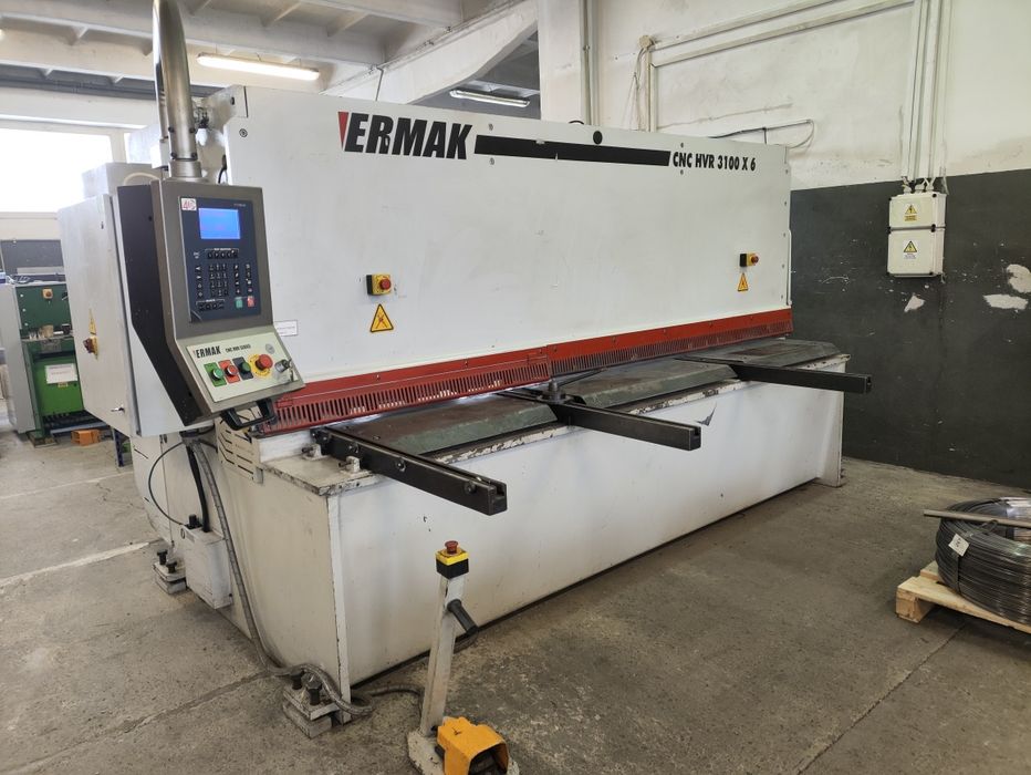 Gilotyna nożyce gilotynowe hydrauliczne cnc hvr 6x3100mm
