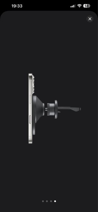 Suporte Telemovel para AUTOMOVEL , novo, com fatura da Apple