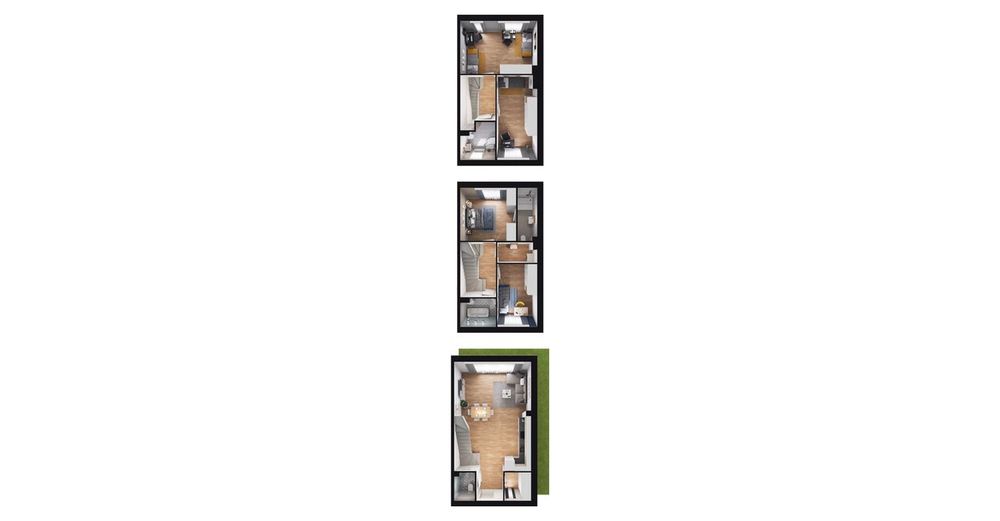 5-pokojowy dom 123m2 + ogródek Bezpośrednio