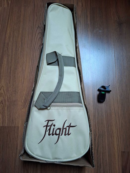 Ukulele sopranowe Flight NUS310 z pokrowcem. Nowe.