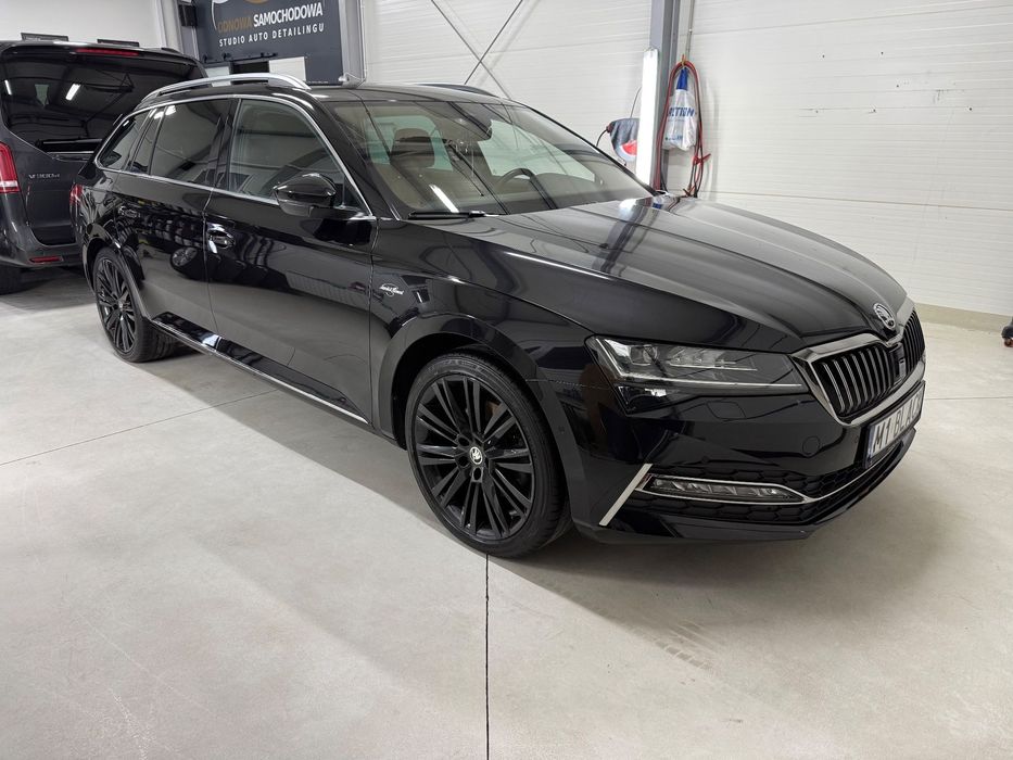 Skoda Superb Salon Polska Cesje Leasing Pierwszy Właściciel Powloka Folia Ochronna