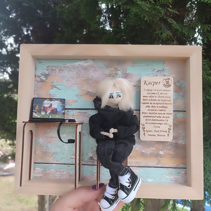 Ramka ,pamiątka,prezent na urodziny,