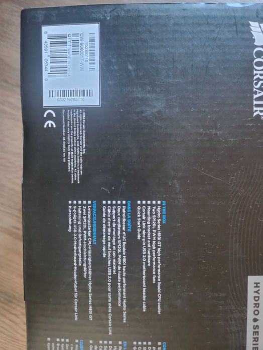 Corsair H80i GT [Watter cooling AIO]