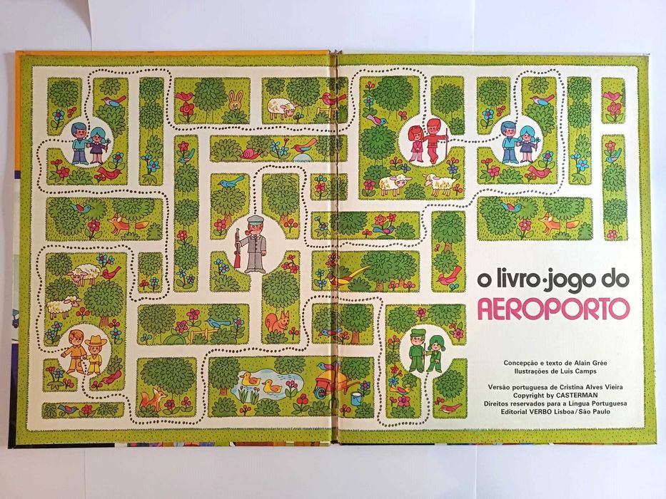 O livro-jogo do aeroporto, Alain Grée, Verbo Infantil, anos 60/70