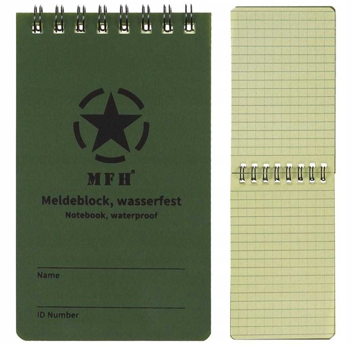 Notes Wodoodporny Notatnik Operacyjny Mały 75x130 [mm]