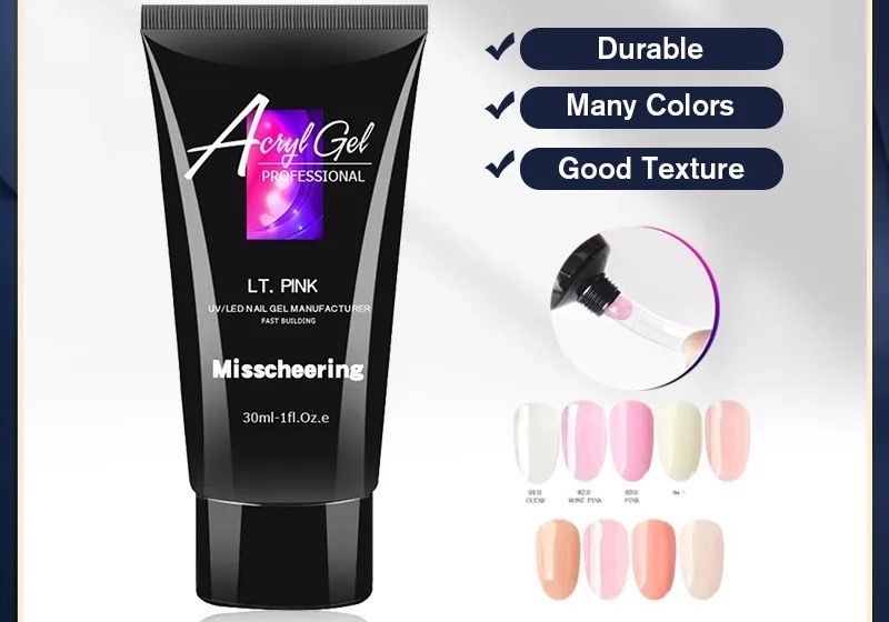 Полігель акрігель для нарощування нігтів AcrylGelProfessional 15 30 60