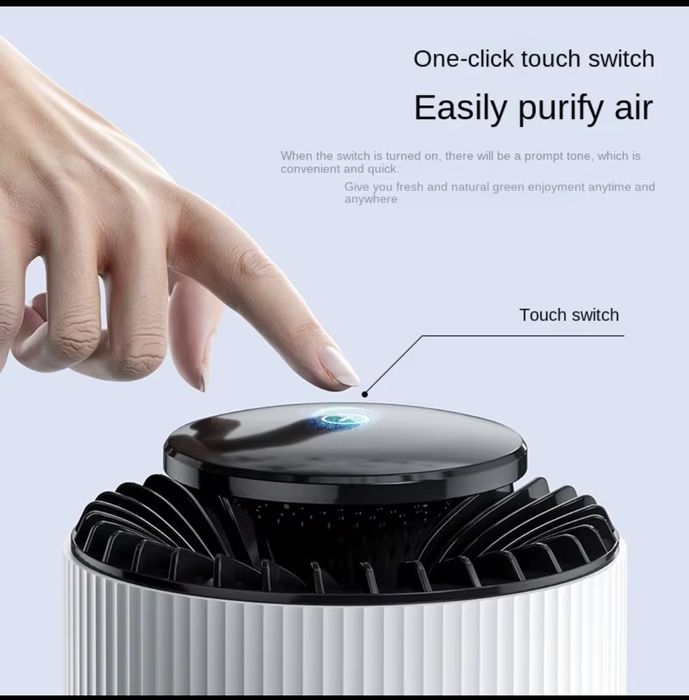 Oczyszczacz powietrza i lampa na komary