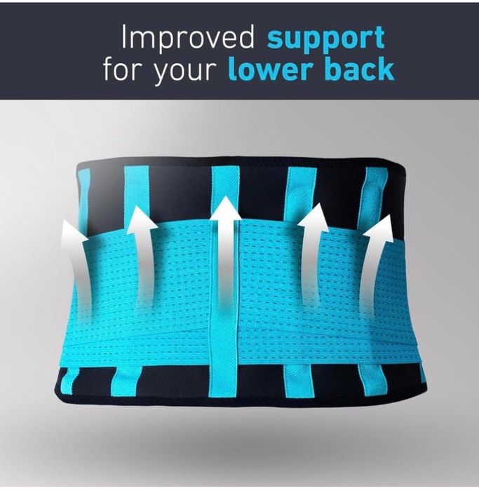 Преміальний ортопедичний пояс, бандаж для підтримки спини, Clever.