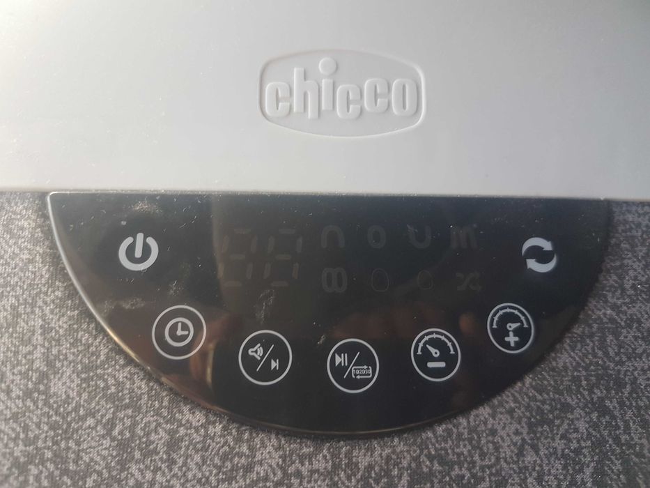 Espreguiçadeira Electrónica Chicco Comfy Wave Silver Spring