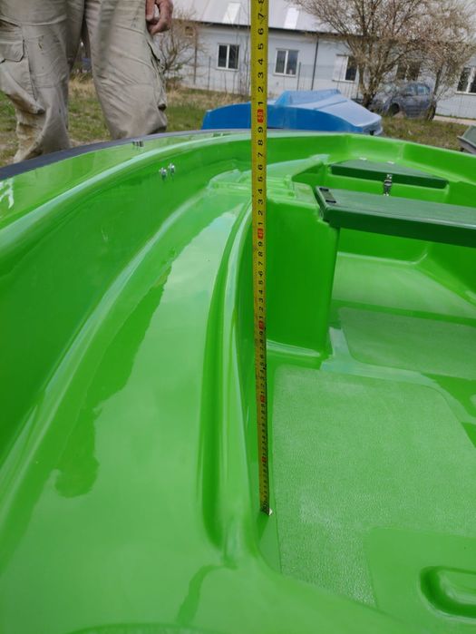 Łódź łódka wędkarska turystyczna rekreacyjna dwupłaszczowa 340