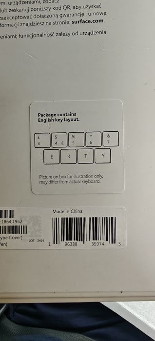 Zestaw Microsoft Surface Pro Keyboard + Rysik Slim Pen | Czarny