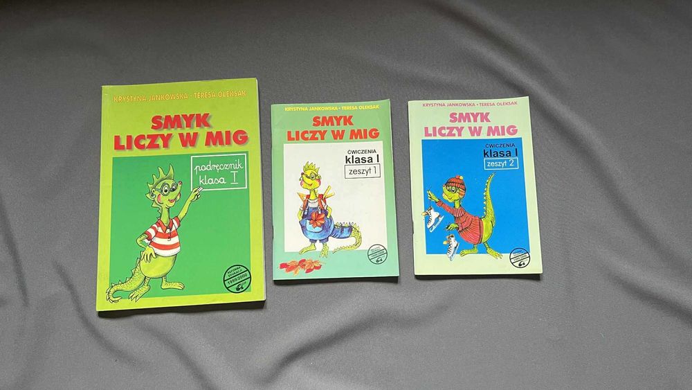 Zestaw książek „Smyk liczy w mig” - Krystyna Jankowska, Teresa Oleksak