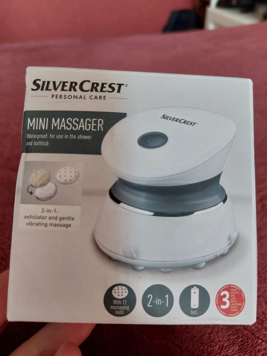 Вібромасажер водостійкий для тіла та пілінгу SilverCrest (Німеччина)