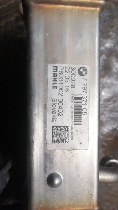 Bmw e90 e87 e60 n47d20a chłodnica spalin