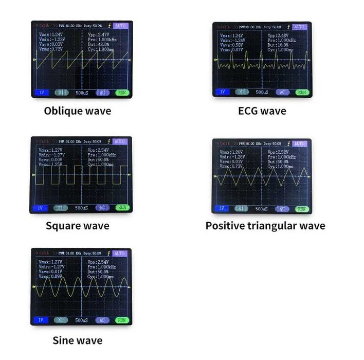 DSO FNIRSI-150 200 кГц 2.4» Осцилограф портативний