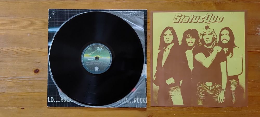 Status Quo, Rockin All Over The World, Winyl