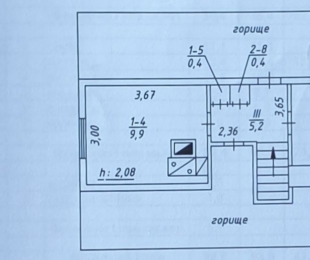 Продаж  пів будинку Добровільна