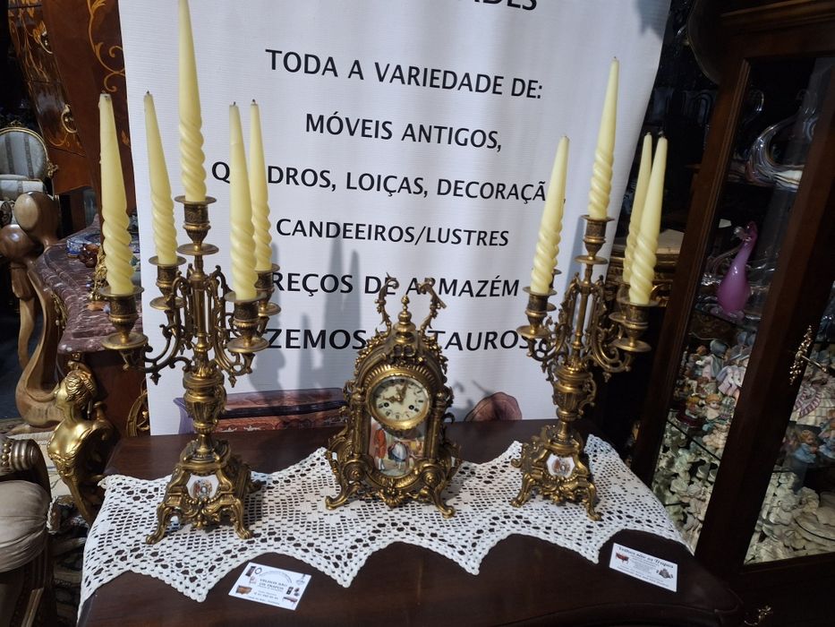 Castiçais/Candelabros(Variadíssimos)