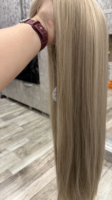 Перука блонд парик Ненатуральный 65 см