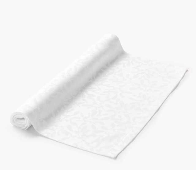 Westwing Bieżnik Hollyn 150x40 cm 100% bawełna BIAŁY