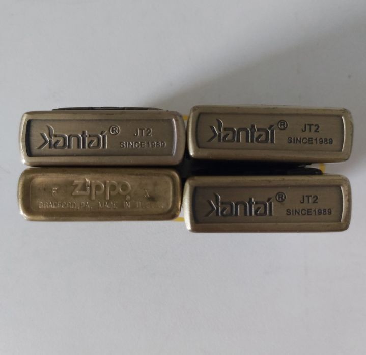 Isqueiros zippo.