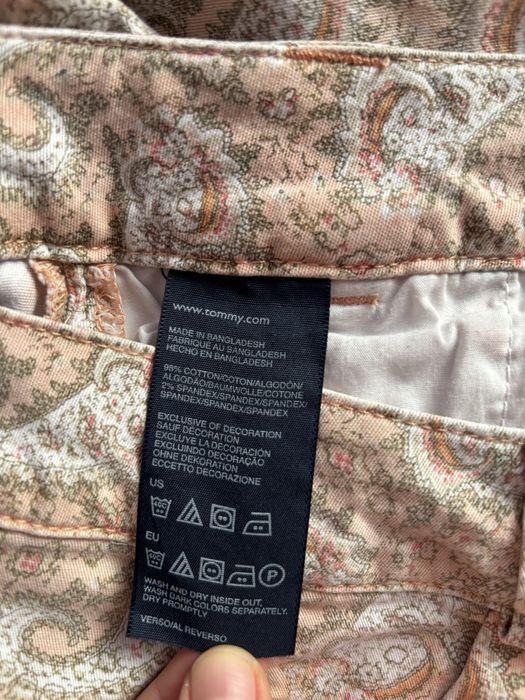 Łososiowa krótka spódniczka Tommy Hilfiger