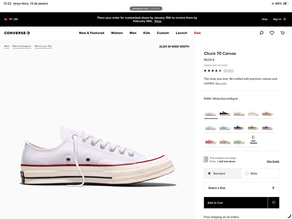 Tenis Converse All Star