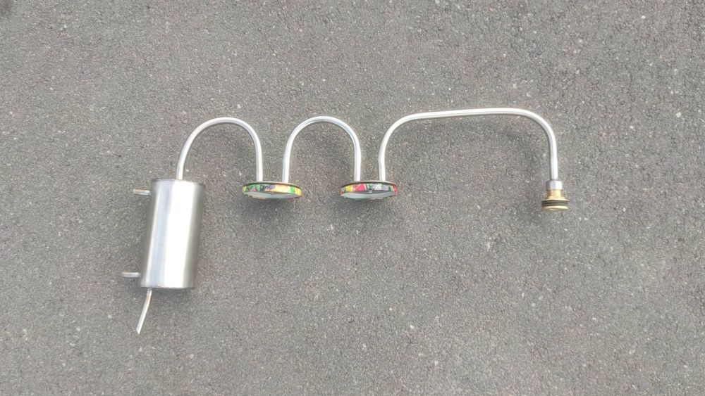 Дистиллятор, холодильник с двумя сухопарниками ТВИСТ, aisi304