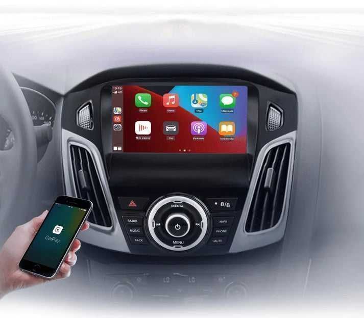 Ford Focus MK3 2011-2019 – Radio Android 15 9" CarPlay Android Auto GPS Nawigacja Stacja Multimedialna WiFi Bluetooth PL 1GB/32GB