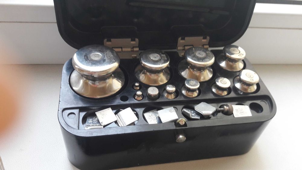 Набор гирек СССР