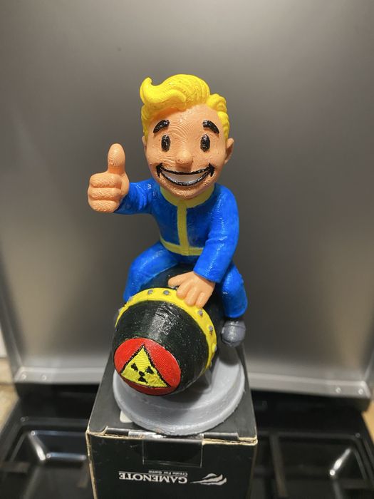 Фігурка Fallout Vault boy ручная робота 3д печать кастомная