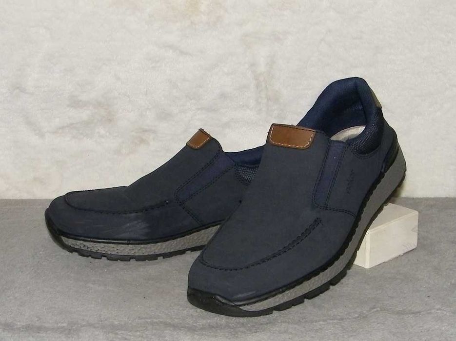 RIEKER Antisress - Extra Wide - BUTY WSUWANE - rozm. 42 - Jak Nówki !!!