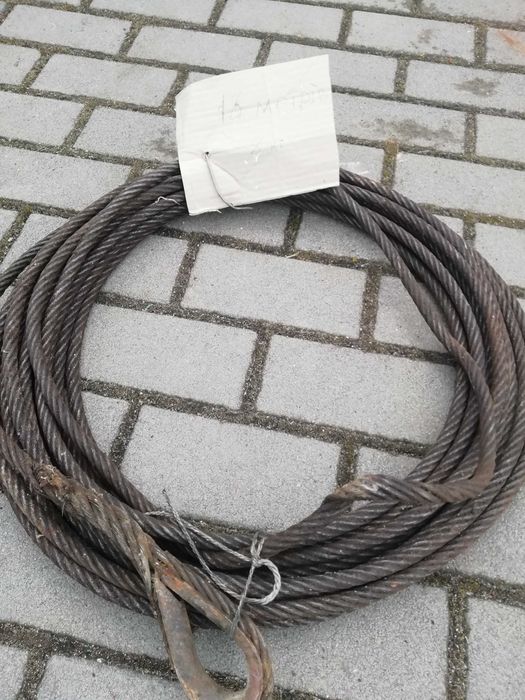 новий трос стальний  12 мм