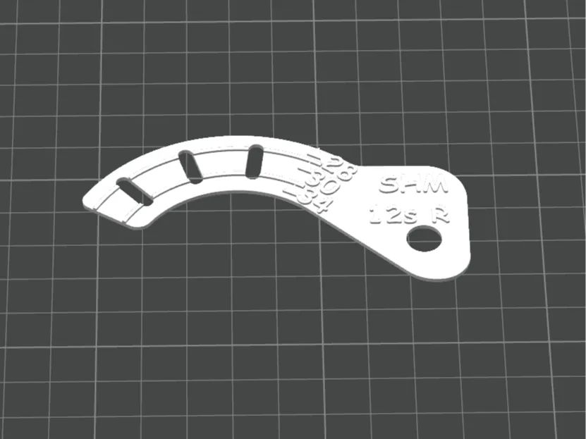 Medidor de Folga Shimano 12 Velocidades