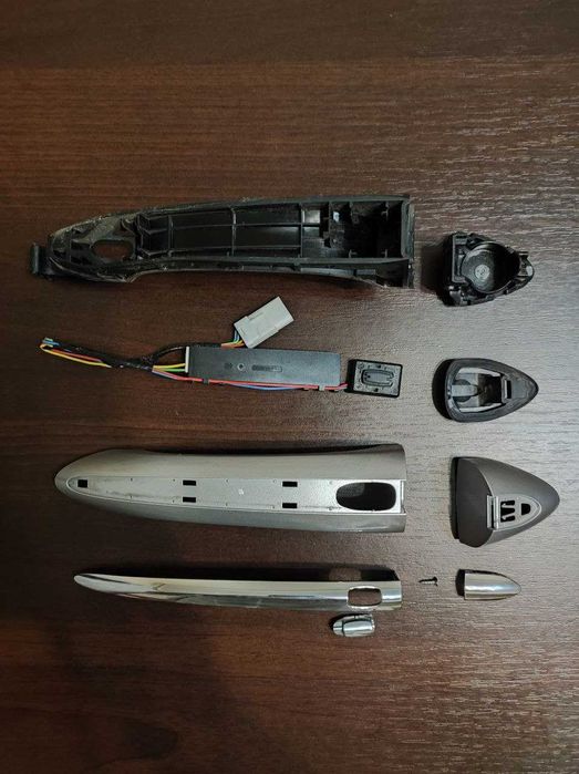 Ручка дверей Buick Envision, антена keyless, хром, замок