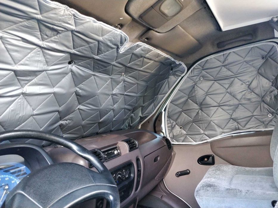 Kit DIY Isoflex 9 Camadas + Cortinas Cabine por Medida (Camper/AC)