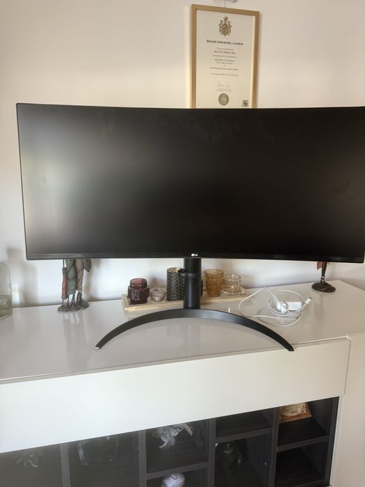 Vendo monitor curvo LG 34 “  Novo